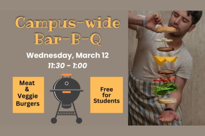 Okanagan College Salmon Arm Campus Campus-wide-Bar-B-Q March 12, 2025