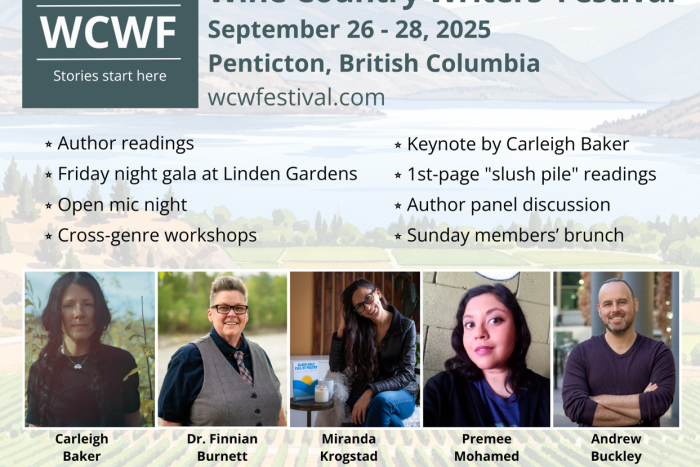 Wine Country Writer's Festival