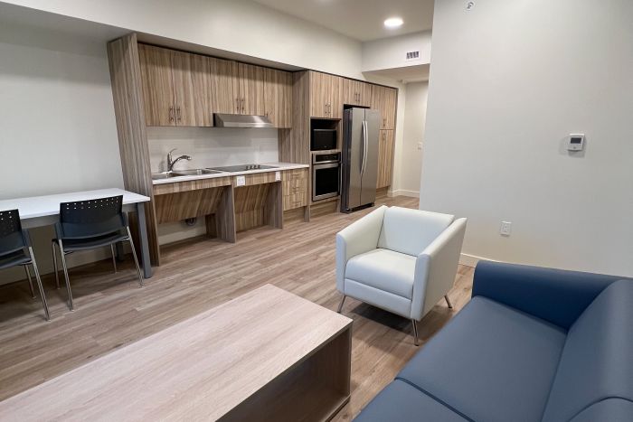 Living room in Salmon Arm two bedroom unit