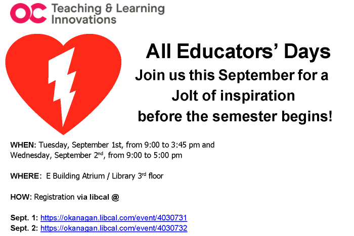 All educators day poster