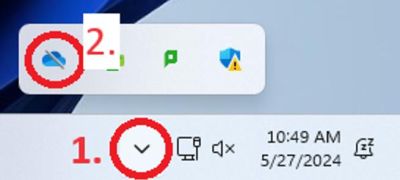 Image 2 - Accessing your OC OneDrive on lab computers