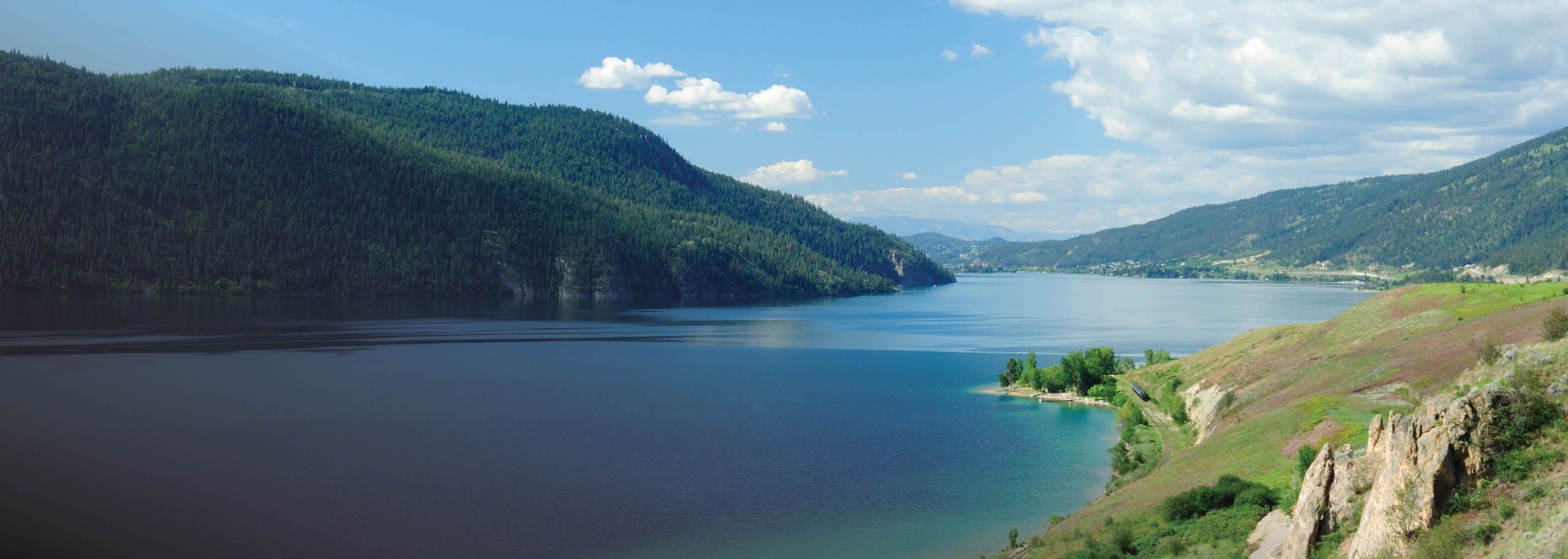 Beautiful sunny day in the Okanagan Valley