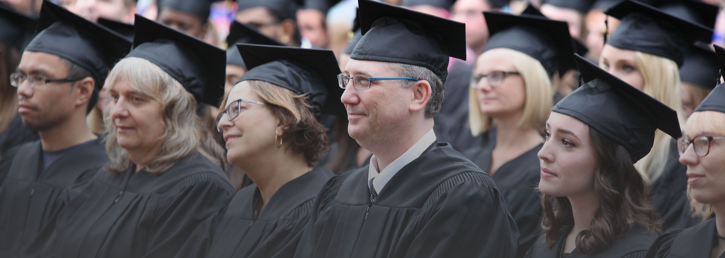 Graduands at their convocation ceremony