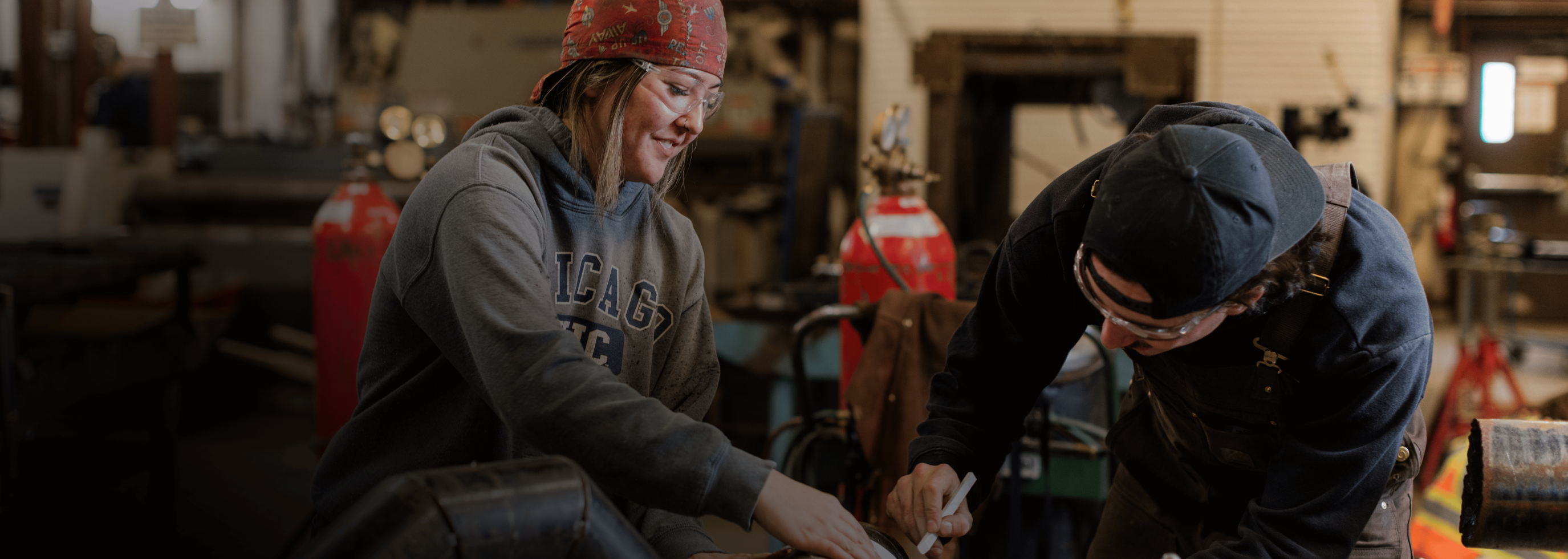 Hero banner - trades