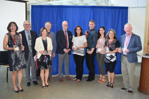 Group photo of Employee Excellence Awards