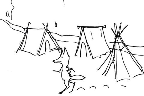 The story of Coyote, as told by Dr. Bill Cohen | Courtesy Orange Lamphouse Studio