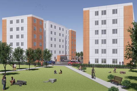 Kelowna campus conceptual rendering