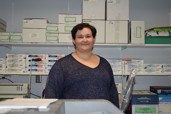 Jillian Karpick is OC's Print Services Coordinator. 