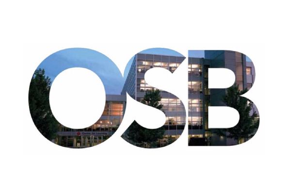 A graphic of the Okanagan College School of Business