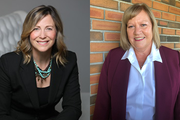 Laura Thurnheer and Laura Hetherington