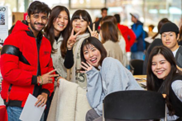 Photo of group of students at okanagan College