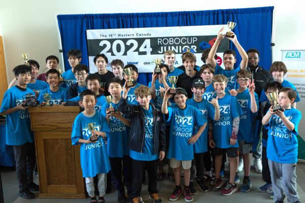 Western Canada Robocup Junior participants