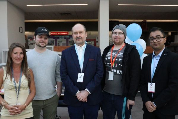 Participants at Western Canadian Conference on Computing Education conference hosted at OC