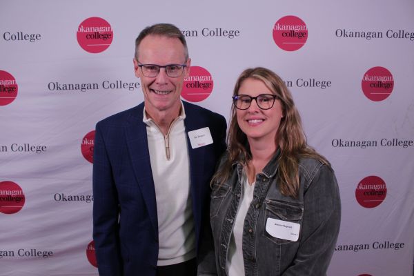 Alanna Fitzgerald attending the annual donor reception.