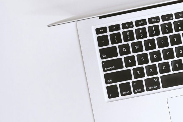 Photograph of a laptop