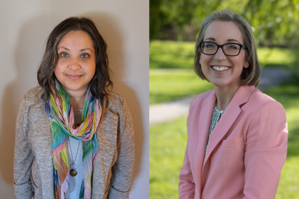 Gurjit Chand (left) and Sheri Hamilton (right)