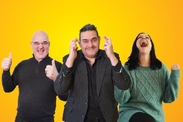 Tom Esson, Omar Tamayo and Jen Harbor all know the value of participating in the staff lottery.