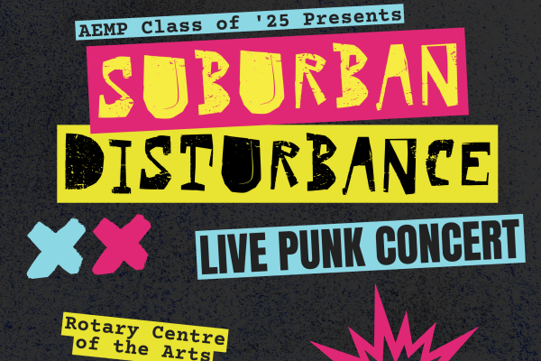 Okanagan College AEMP Class of ’25 Presents:  Suburban Disturbance Live Punk Concert – Feb. 6