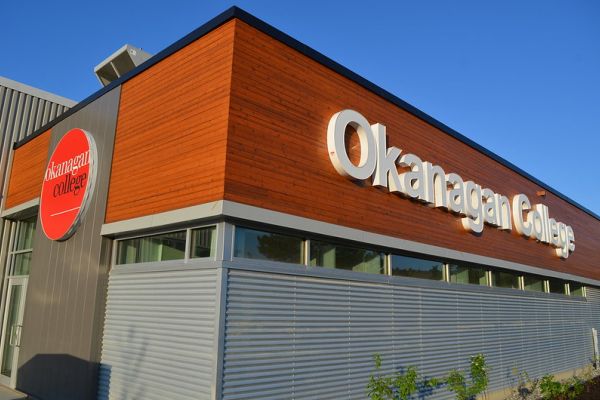 A photo of Okanagan College's Vernon campus.