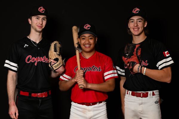 (L to R): Corbin Mossop, Rico Domingo and Ryan Powers. Photo: Tami Quan