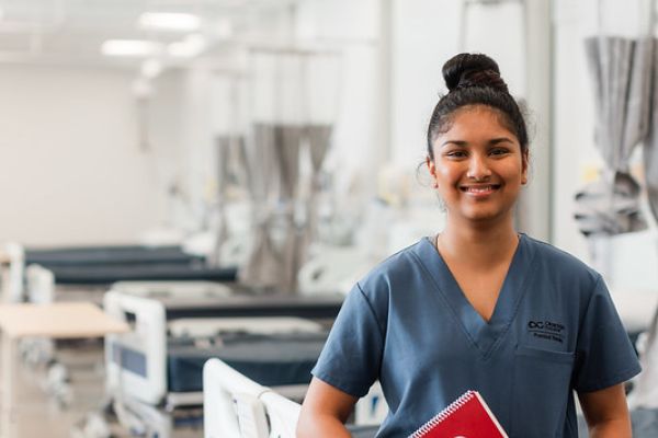 student photoshoot - nursing student