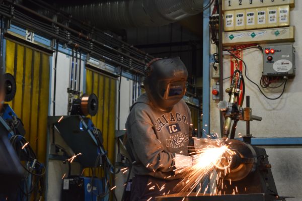 OC trade student in action- Trades photoshoot May 2025