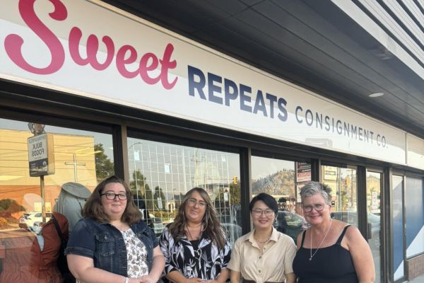 Shopping for a cause Sweet Repeats Consignment Co. partners with Okanagan College Foundation to support students 