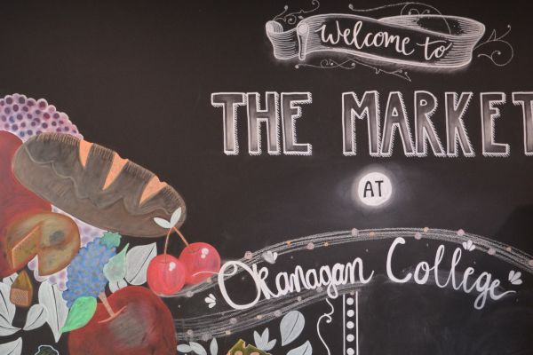 The Market - Kelowna Campus. Mural