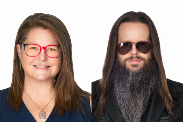 Dr. Aggie Weighill and Joe Baker