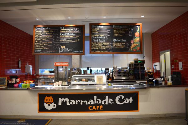 Kelowna campus - Marmalade Cat Cafe 