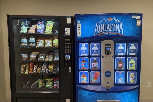 two vending machines