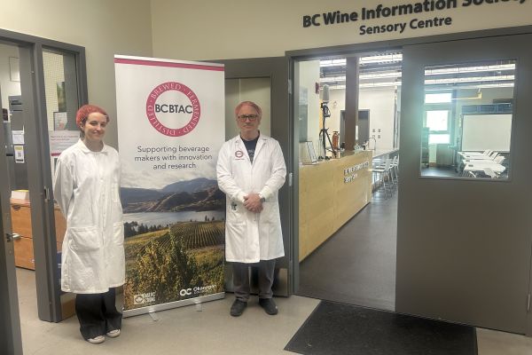  Nadia Alves, and Ben Isaksen, Laboratory Technician at BC BTAC