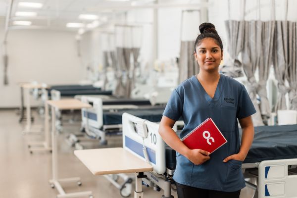 Practical nursing student