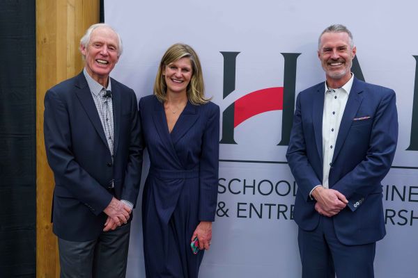 Photo of Ed Hall, Helen Jackman and Neil Fassina