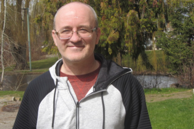 Adult Special Education student Ricky Barnes took the Writing Your Life creative writing course.