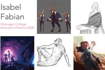Animation grad Isabel Fabian's artwork