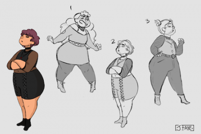 Animation grad Jessica Faye's artwork