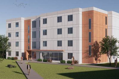 Salmon Arm campus conceptual rendering