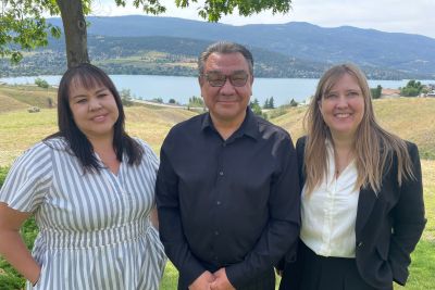 Amanda Louie, Allan Louis and Carollynn Schafer 