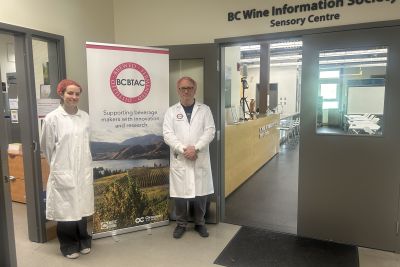  Nadia Alves, and Ben Isaksen, Laboratory Technician at BC BTAC