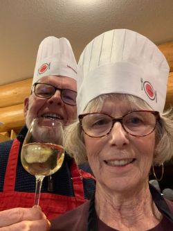 Norrie Cochrane and Bob Thompson