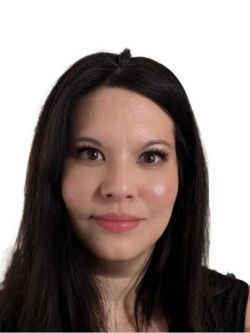 women with long dark brown hair