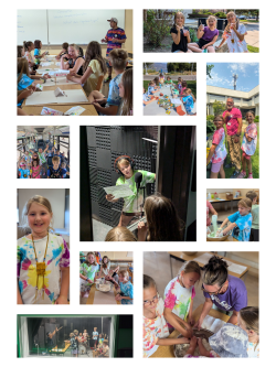 Students participating in the Indigenous Innovators camp