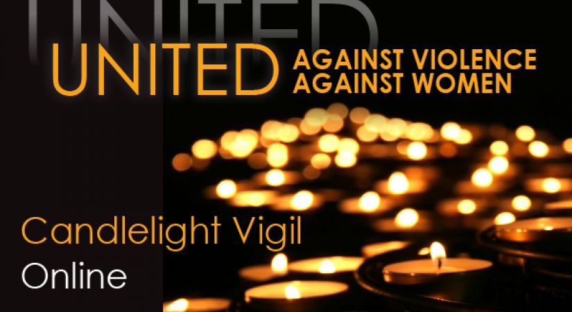 United Against Violence Against Women Online Candlelight Vigil