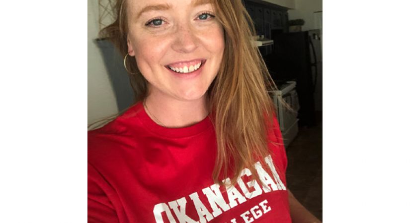 Associate of Arts degree student, Mare McHale