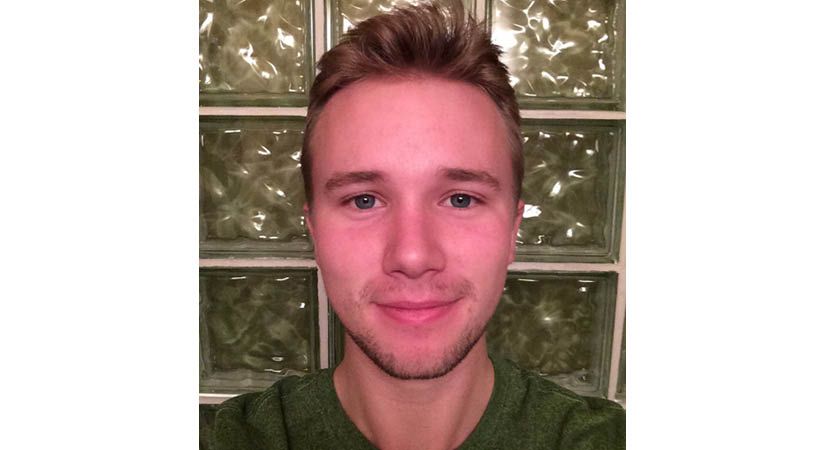 Kinesiology student Kurt Albrechtsen