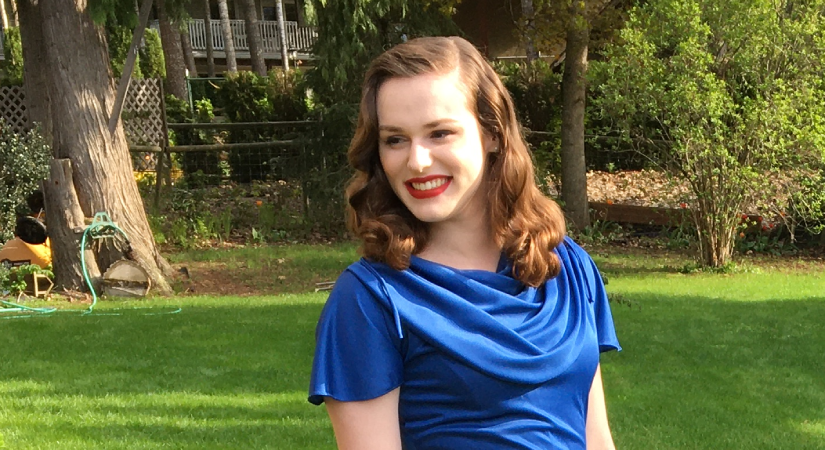 Associate of Science student Claire Hall