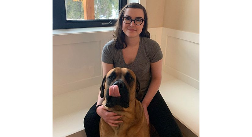 Haley Chapman and Bailey