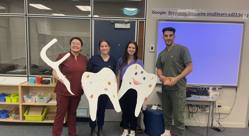 OC Certified Dental Assistant students in the community