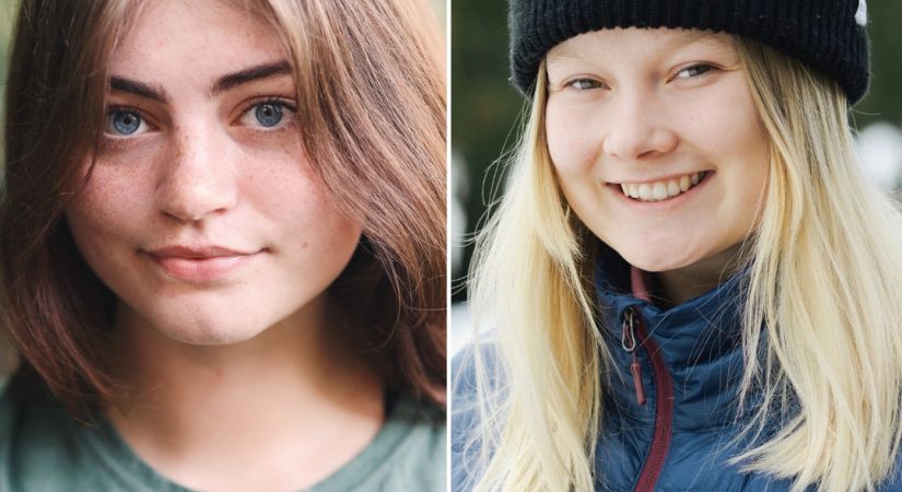 Ema Culberson (left) and Alexi Mostert (right)